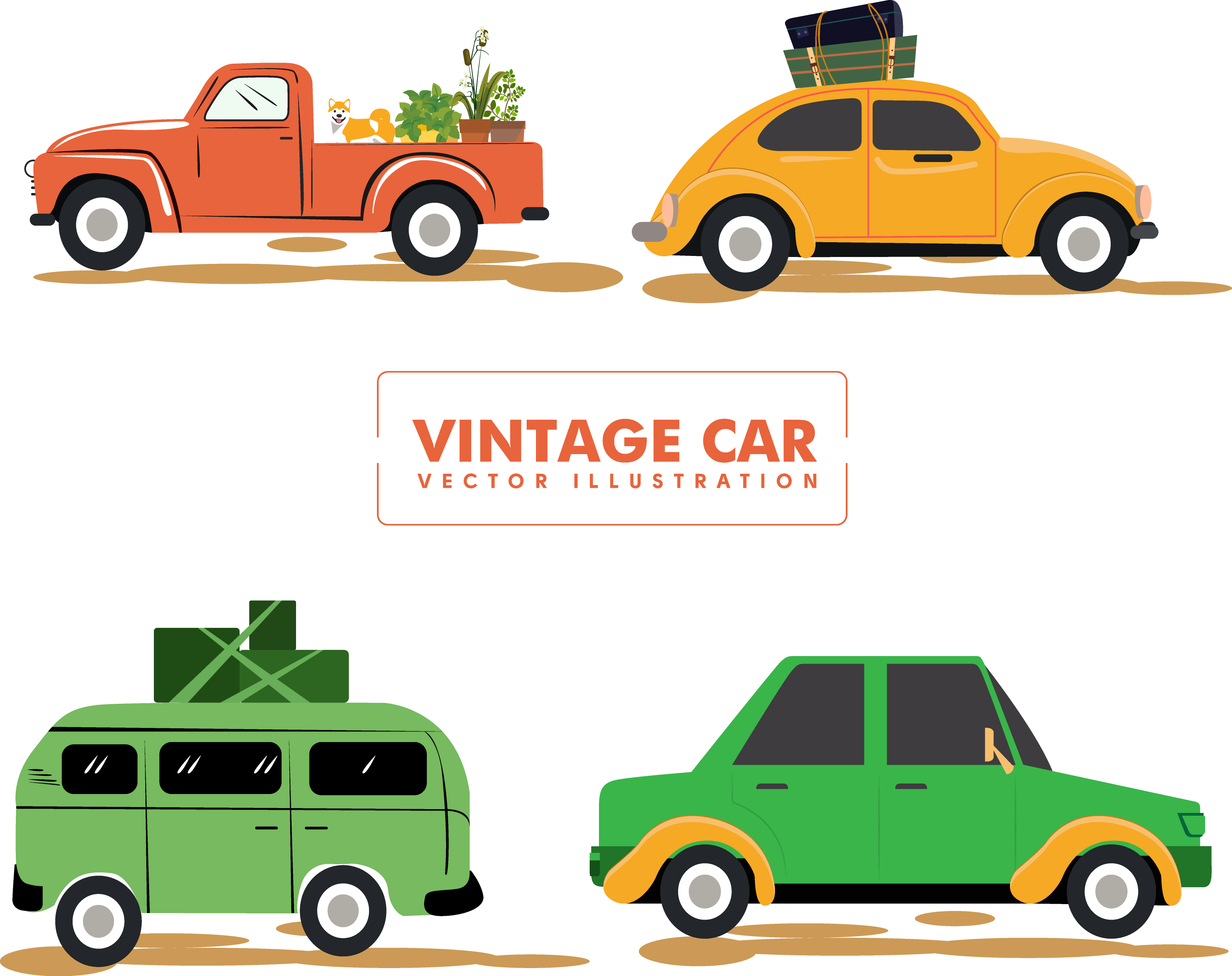 Car Icon - Cartoon Car - Car (3579x2837)