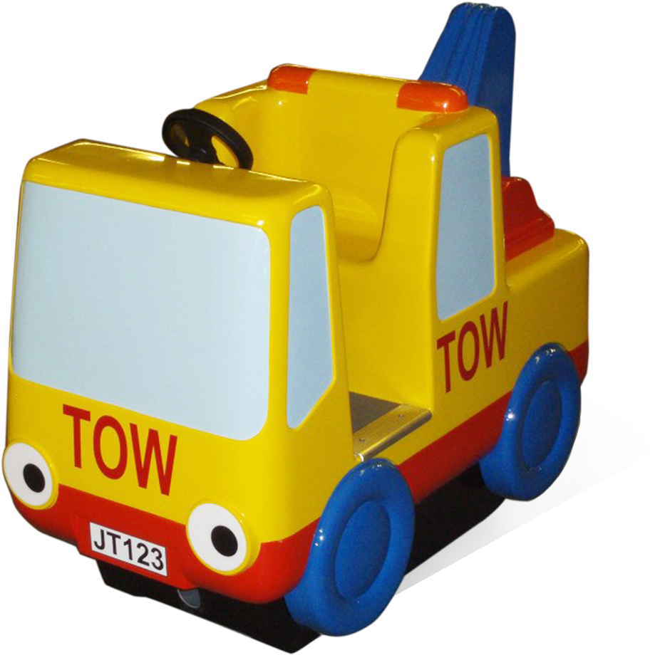 Tow Truck - Jolly Town Kiddie Ride (1000x973)