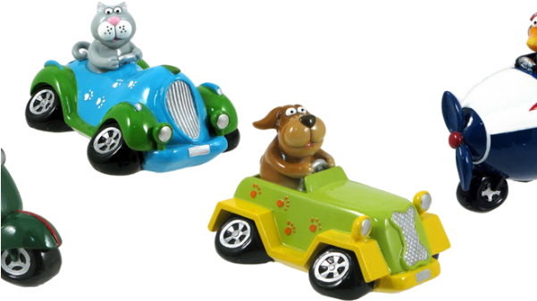 Banks Animals In Vehicles - Model Car (600x384)