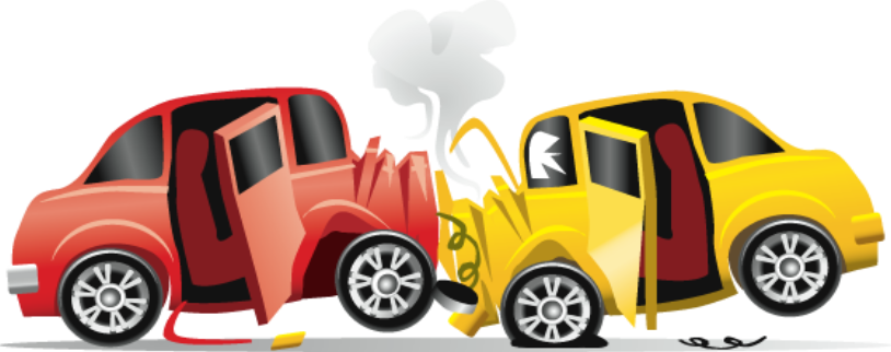Accident - Car Crash Clip Art (814x322)
