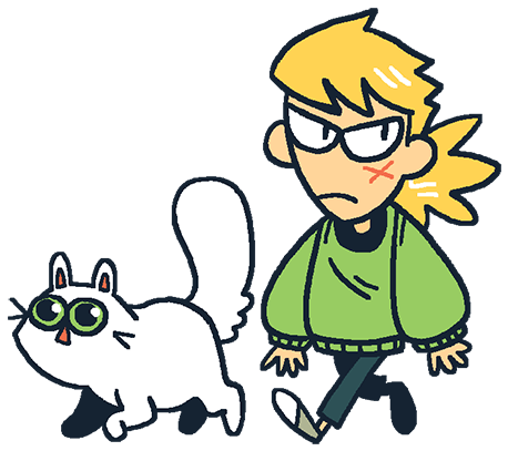 Here's Somethin For Your Troubles - Cartoon (500x421)