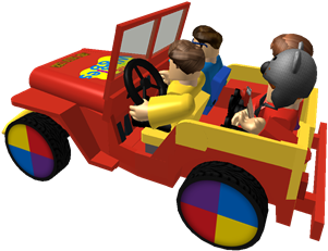 Wigglemania Big Red Car - Big Red Car (420x420)