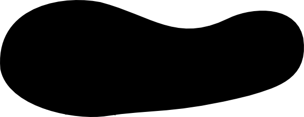 Shoe Print Clip Art At Clker - Shoe Print (600x231)