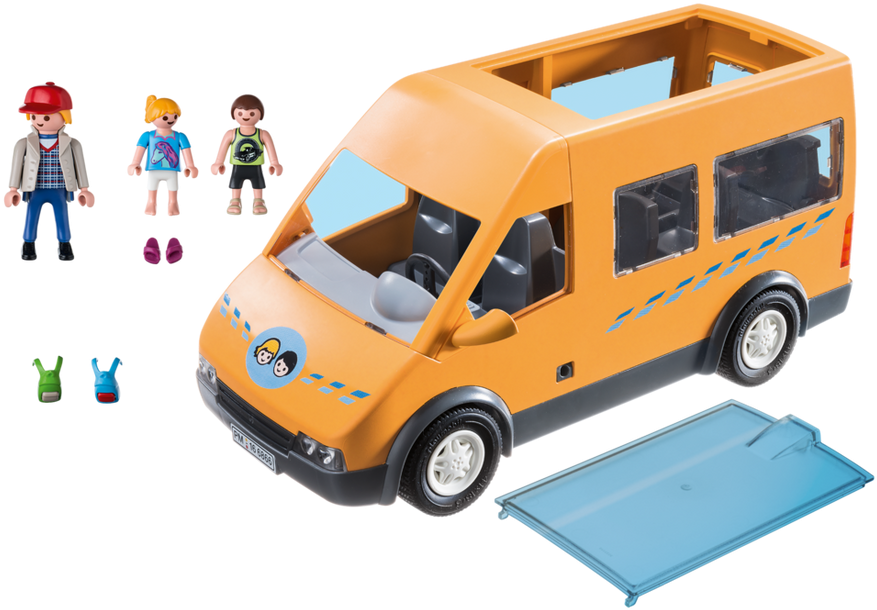 Playmobil City Life School Van - Playmobil 6866 City Life School Bus With Removable (940x658)