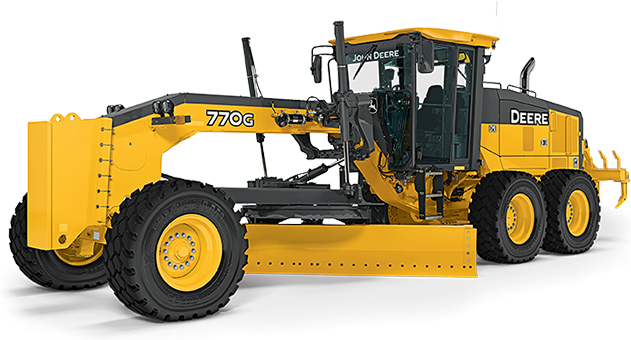 Pin Road Grader Clip Art - John Deere 770 Grader (642x462)