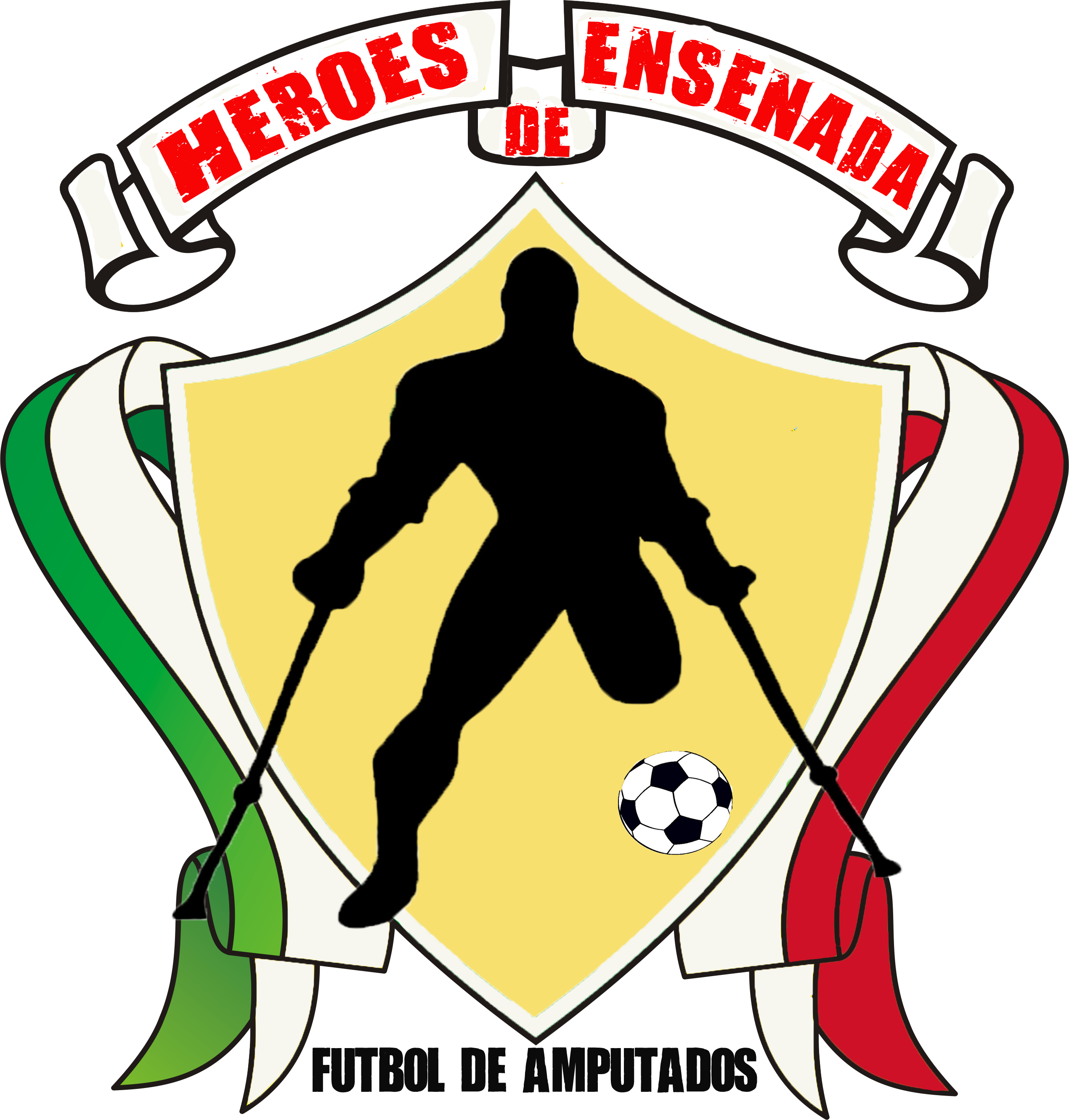 Of Amputees Soccer Heroes Of Ensenada - Soccer Ball In Motion (2541x2662)