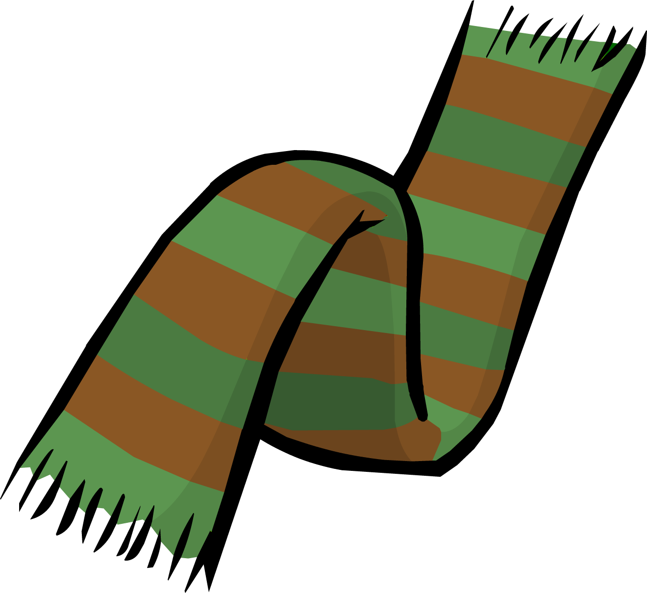 Camping Scarf Icon - Club Penguin Blue Scarf (1320x1209)