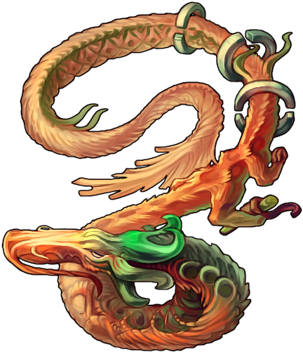 Serpent Clipart Monster - Furvilla Quetzal Palace Serpent (500x500)