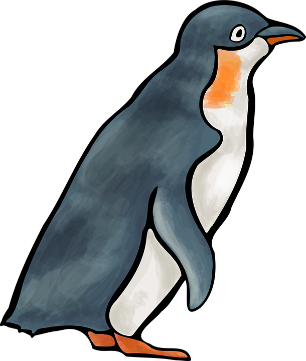 Gentoo Penguin Cliparts 11, - Pinguin Logo (610x720)