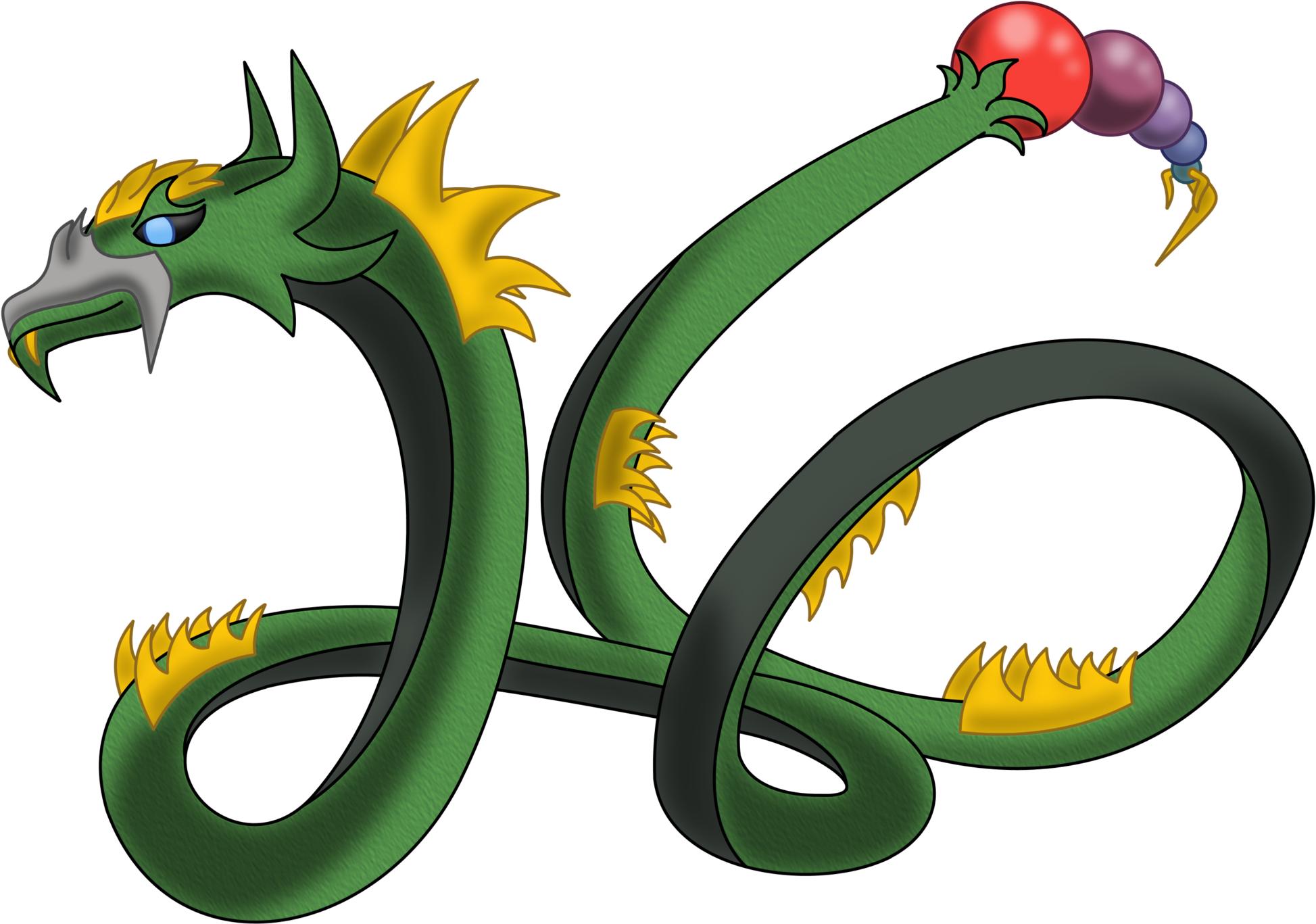 Serpent Cartoon Clip Art - Clip Art (2000x1407)