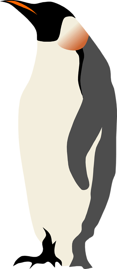 Emperor Penguin Clipart - Illustration (400x917)