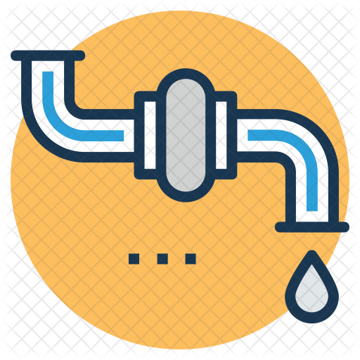 Water Pipeline Icon - Water Supply (512x512)