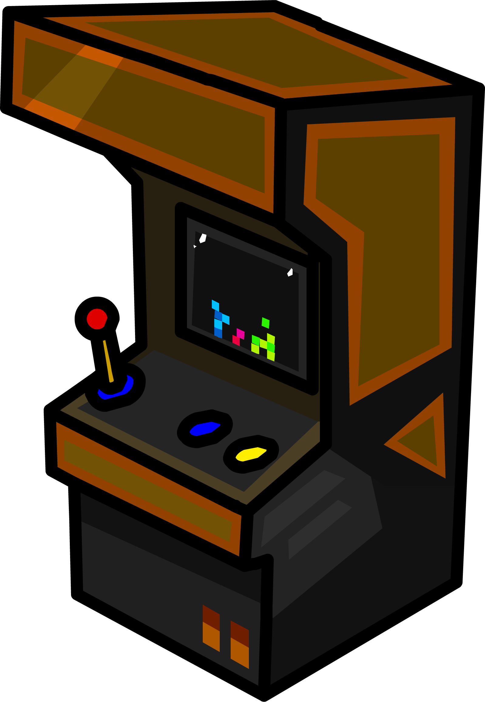 Arcade Game - Arcade Game Transparent (1598x2315)