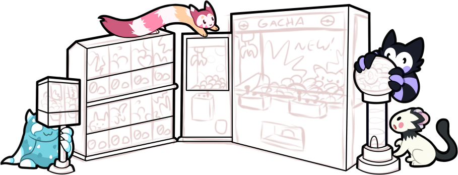 [g1] Arcade By Gachamon On Deviantart - Cartoon (909x347)