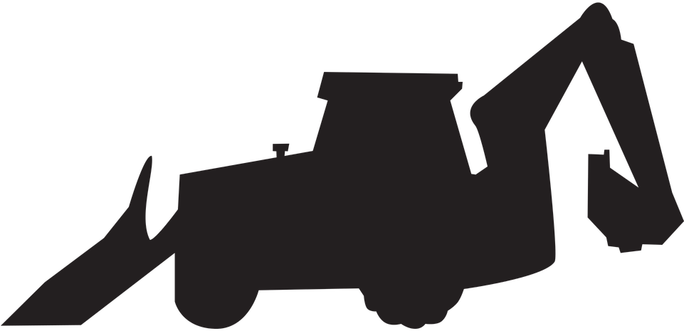 Machine Clipart Digger - Excavator (1280x640)