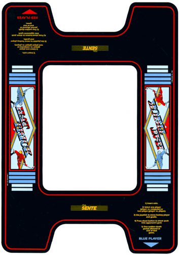 Drag Race Bezel Elevator Action Bezel Hat Trick Cocktail - Road Fighter Artwork Mame (500x500)
