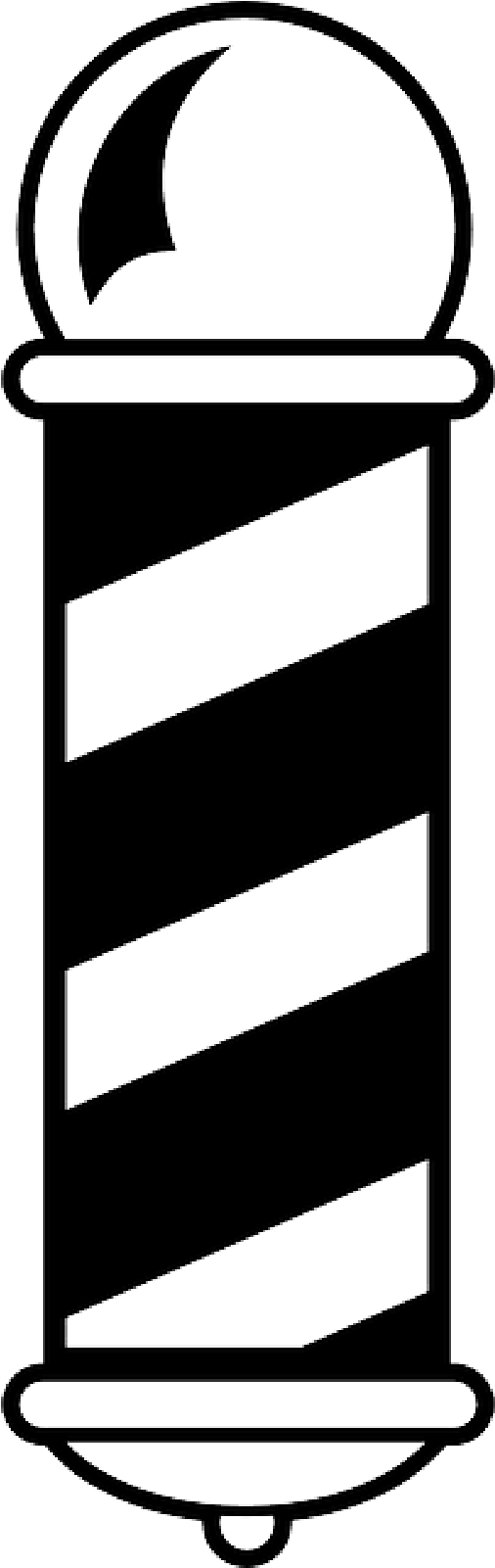 Black, Silhouette, White, Cartoon, Logos, Free - Barber Pole Vector Png - (800x1600) Png Clipart Download Black, Silhouette, White, Cartoon, Logos, Free - Barber Pole Vector Png - (800x1600) Png Clipart Download