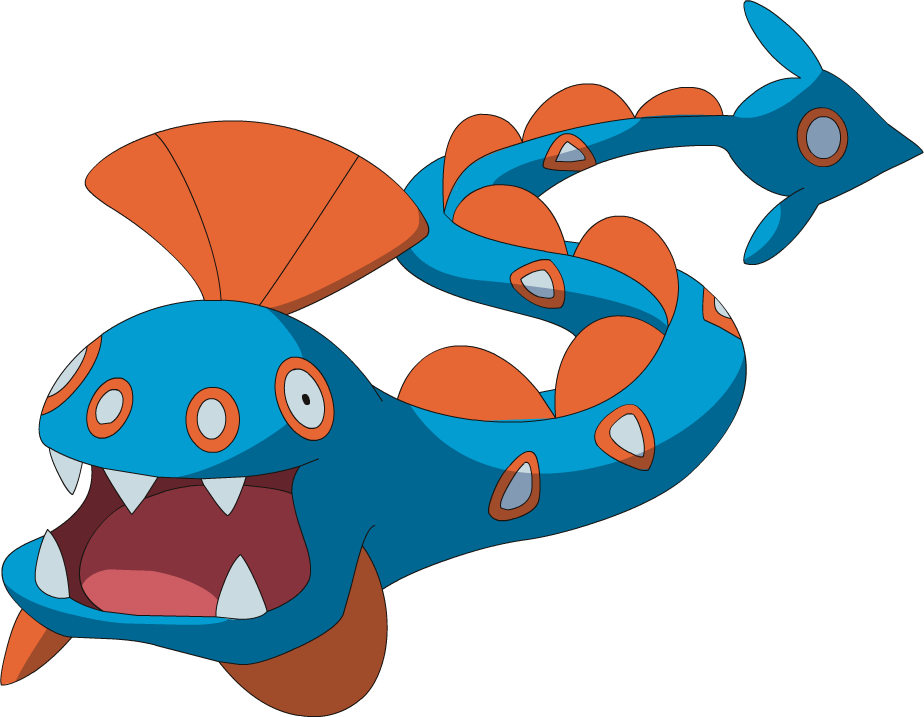 Pokemon Black And White 2 Wallpaper For Kids - Shiny Gorebyss And Huntail (924x717)