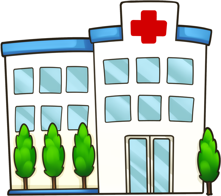 Free Cartoon Hospital Clip Art U0026middot Hospital11 - Clip Art (800x766)