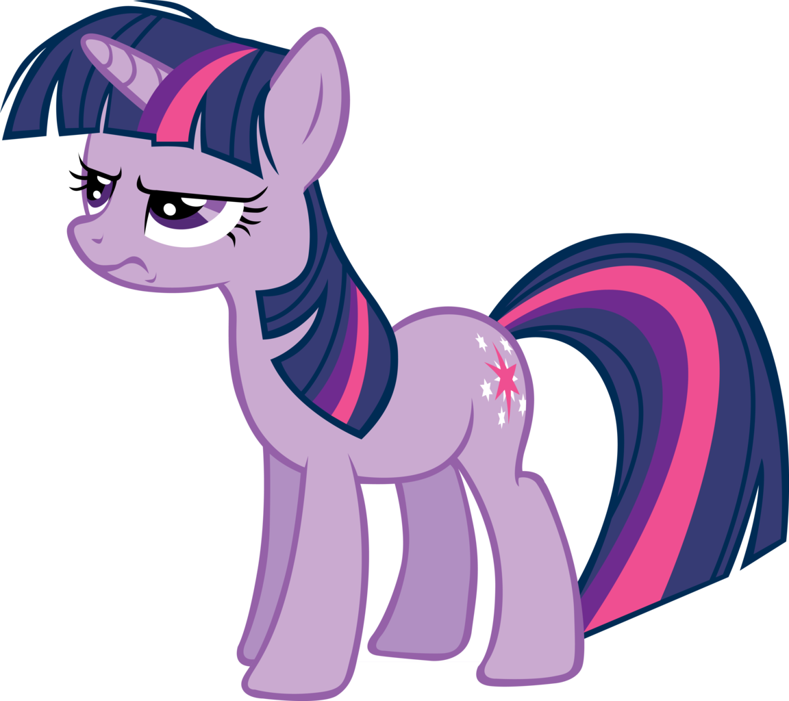 Annoyed Twilight By The Mad Shipwright - My Little Pony Friendship (1152x1024)