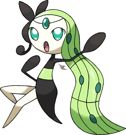 Geek Distribui Meloetta Meloetta, Eu Escolho Você - Pokemon Meloetta (493x529)