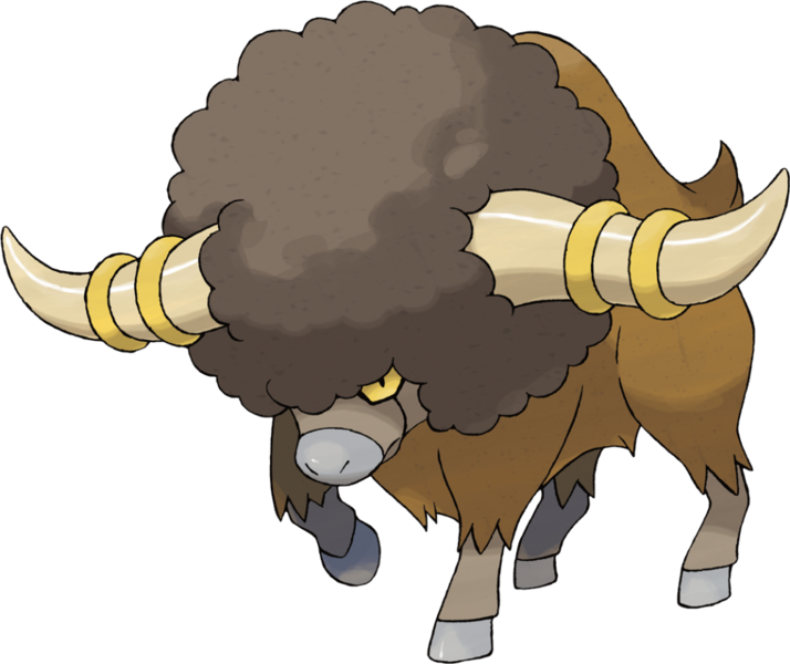 #bouffalant From The #pokemon Black & White Official - Taurus Ex Pokemon (1280x1280)
