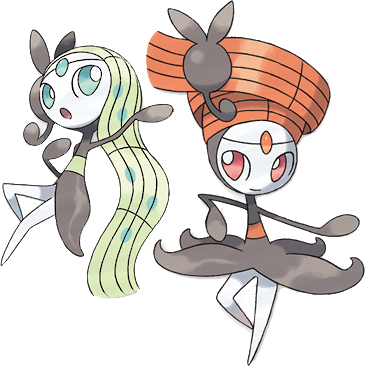 This Event Will Work With All Pokemon Black, Pokemon - Meloetta The Legendary Pokemon (366x366)