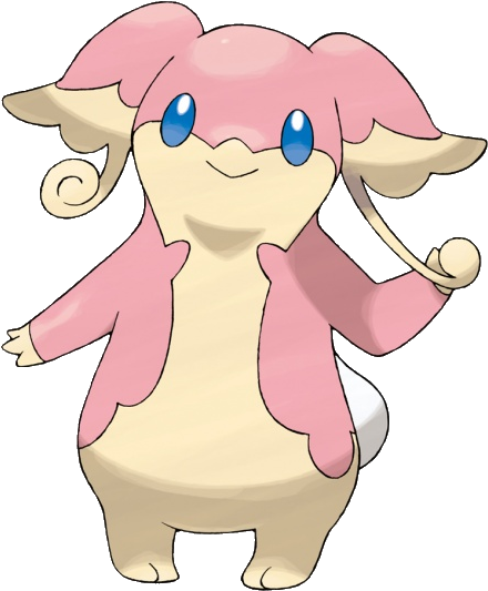 Audinos Are The Chanseys Of Pokémon Black And White - Normal And Fairy Type Pokemon (450x536)
