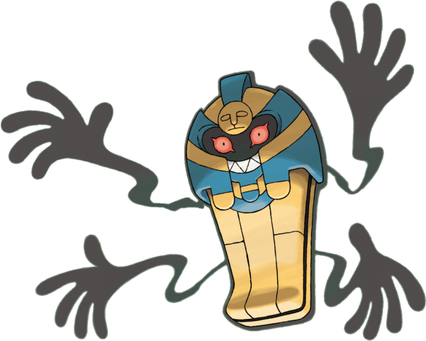 Cofagrigus From The - Pokemon Black And White Vanilluxe (600x600)