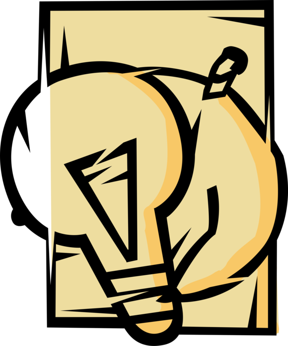 Vector Illustration Of Innovative Businessman With - Vector Illustration Of Innovative Businessman With (582x700)