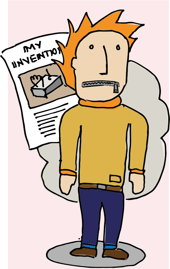 If You Have Previously Revealed Your Invention Publicly - Cartoon (600x922)