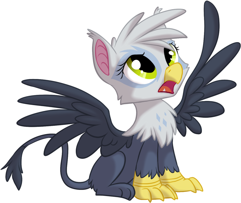 Griffon Clipart Transparent - Cute Griffon (851x719)