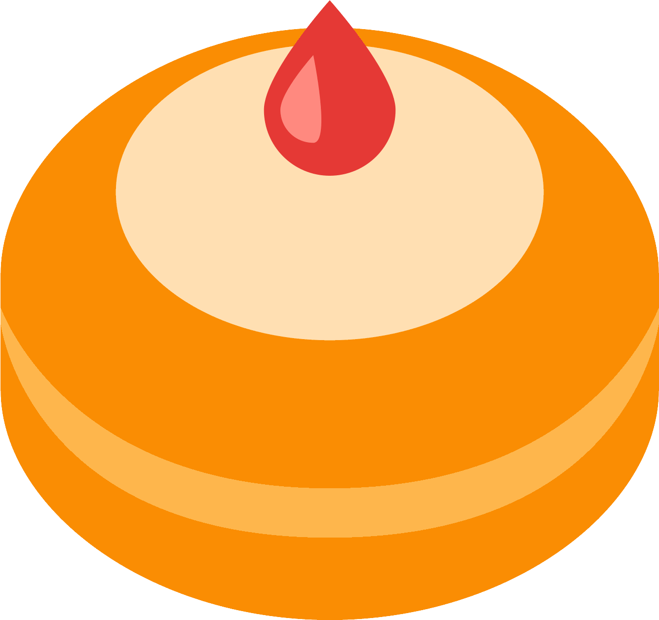 Hanukkah Donut Icon - Hanukkah (1600x1600)