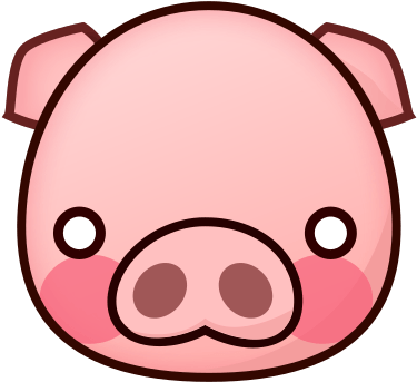 Pig Face Emoji - Emoji (512x512)