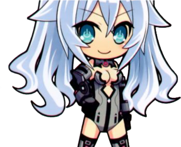 Indiana Jones Clipart Chibi - Hyperdevotion Noire: Goddess Black Heart (640x480)