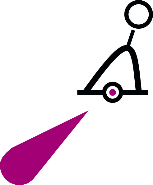 Nautical International Lighted Conical Buoy Clip Art - Clip Art (492x594)