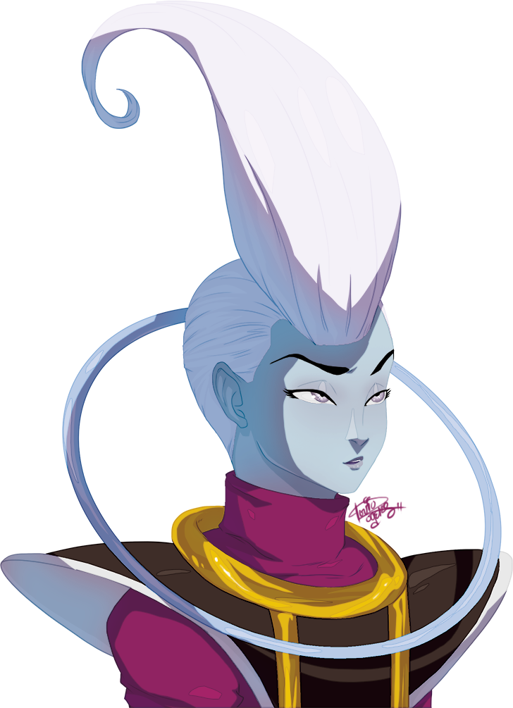 Made Whis Taller - Dragon Ball Z Weiss (728x1005)
