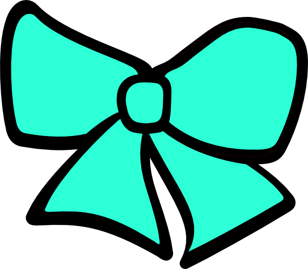 Tiffany And Co Bow Clipart 4 By Nathan - Hair Bows Cartoon (600x524)
