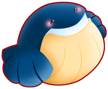 Wailmer By Clinkorz - Cute Wailmer (400x400)