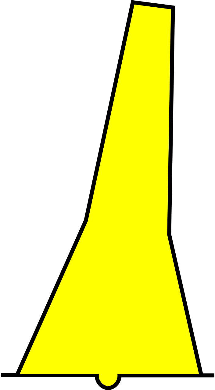 Buoy Chart Navigation Sailing Transparent Image - Yellow (712x1280)