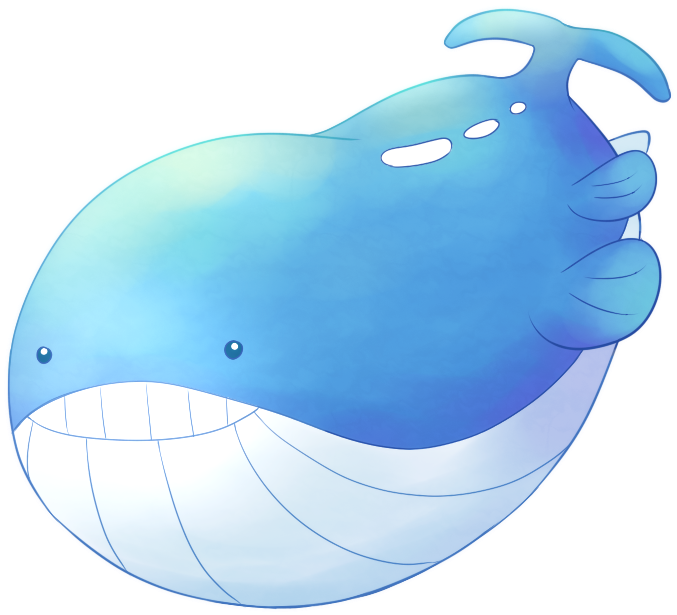 Image - Pokemon Chibi Wailord (800x800)
