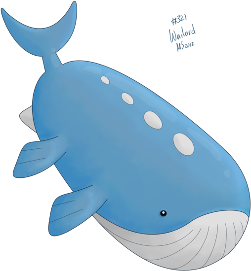 321 Wailord By Pokemon-countdown - Inflatable (600x634)