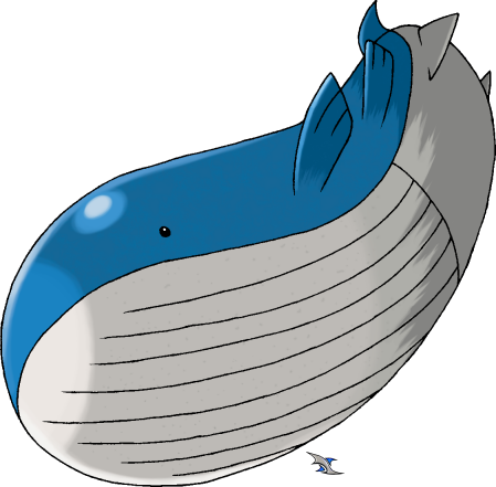 Mega Wailord Confirmed Pokemon Mega Wailord I - Pokemon Mas Grande Del Mundo (449x441)