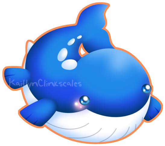 Wailord V2 By Clinkorz - Wailord (600x600)