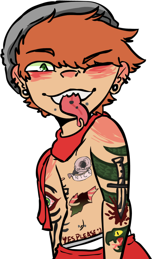 Dirty Mind By Jigsocks - Cartoon (759x1052)