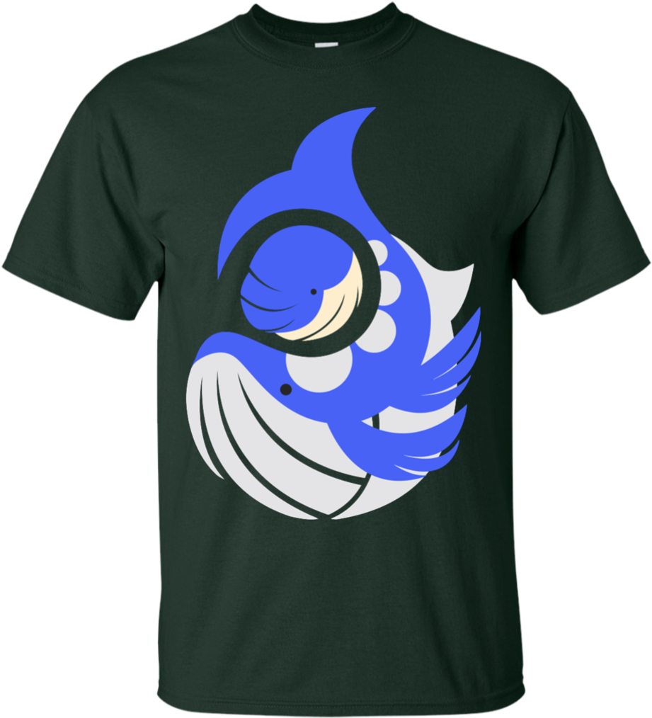 Giants Of The Deep Wailord And Wailmer Pokemon Shirt - Men's Tops Tees 2017 Fashion The Game (1024x1024)