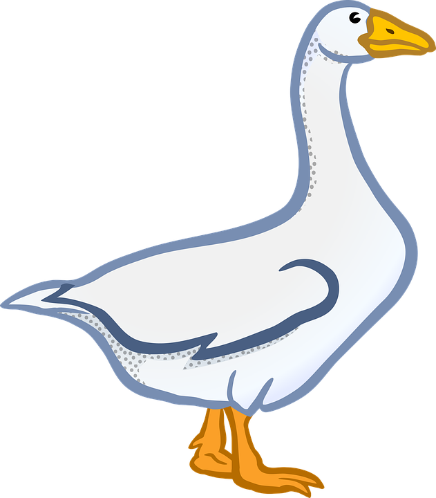 Duck Hunting Clipart 16, Buy Clip Art - Goose Clipart (631x720)