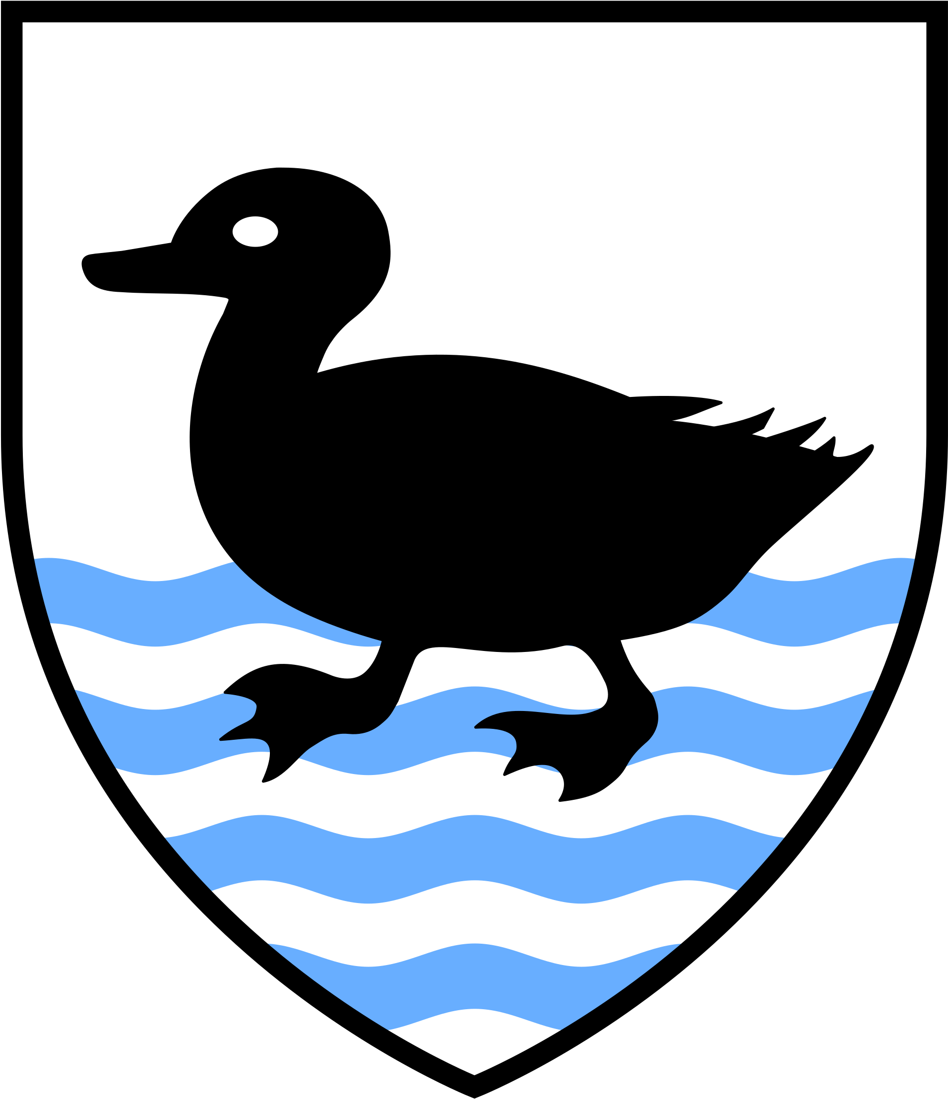 Duck Template 1, Buy Clip Art - Thumbnail (2000x2293)