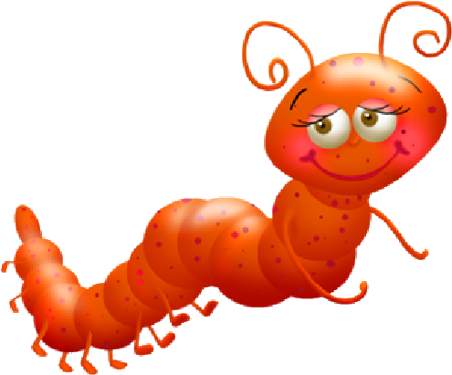 Caterpillar - Caterpillars Red Clip Art (500x500)