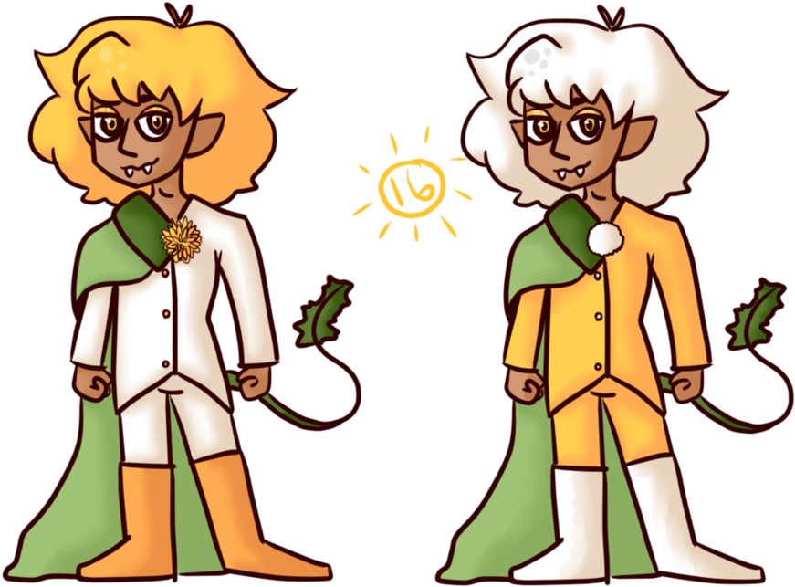 Dandelion Prince Adopt Closed By Sun-pop - Cartoon (894x894)
